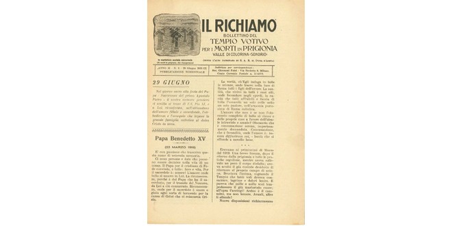 Richiamo n.8 - Giugno 1931
